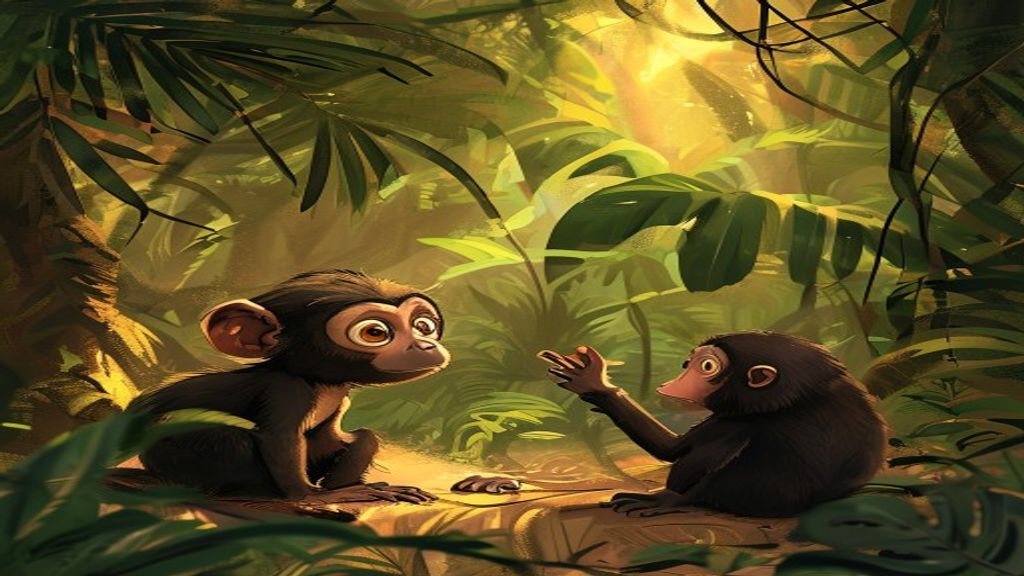 Capuchin monkey mother abandoning infant on forest floor during drought