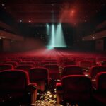 Empty cinema auditorium representing the worst box office ever recorded